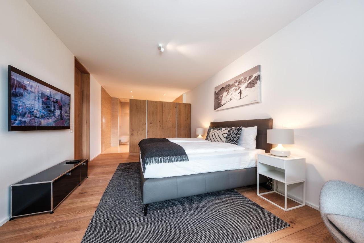 Luxury Panorama Apartment With Alpengold Spa Access 다보스 외부 사진