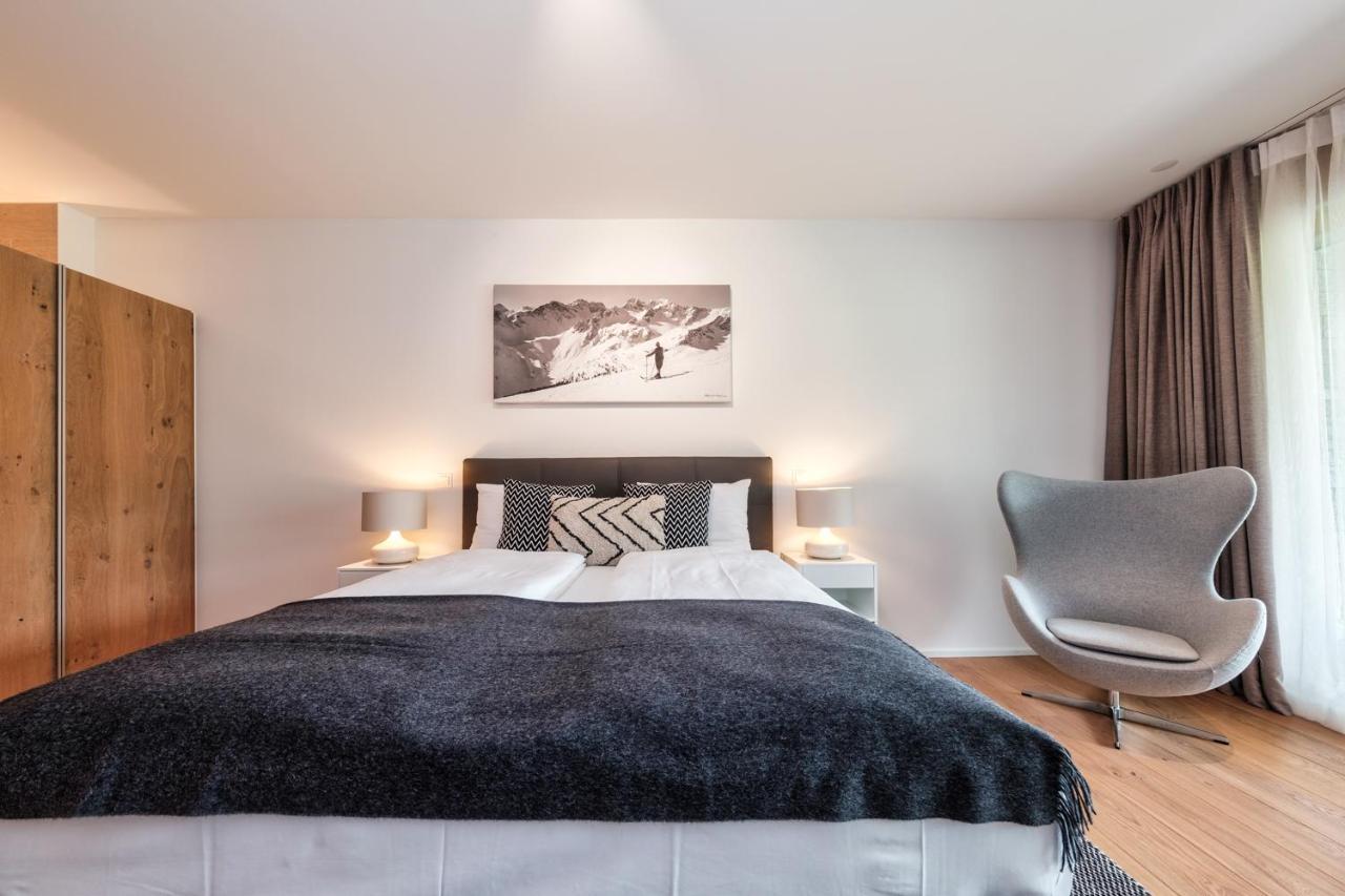 Luxury Panorama Apartment With Alpengold Spa Access 다보스 외부 사진