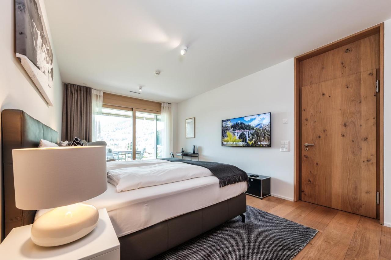 Luxury Panorama Apartment With Alpengold Spa Access 다보스 외부 사진