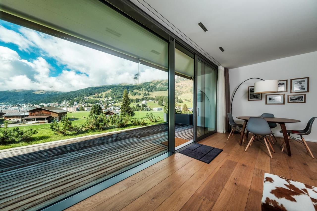 Luxury Panorama Apartment With Alpengold Spa Access 다보스 외부 사진