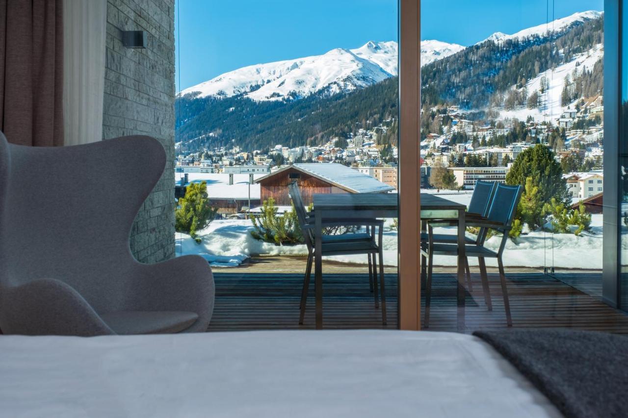 Luxury Panorama Apartment With Alpengold Spa Access 다보스 외부 사진